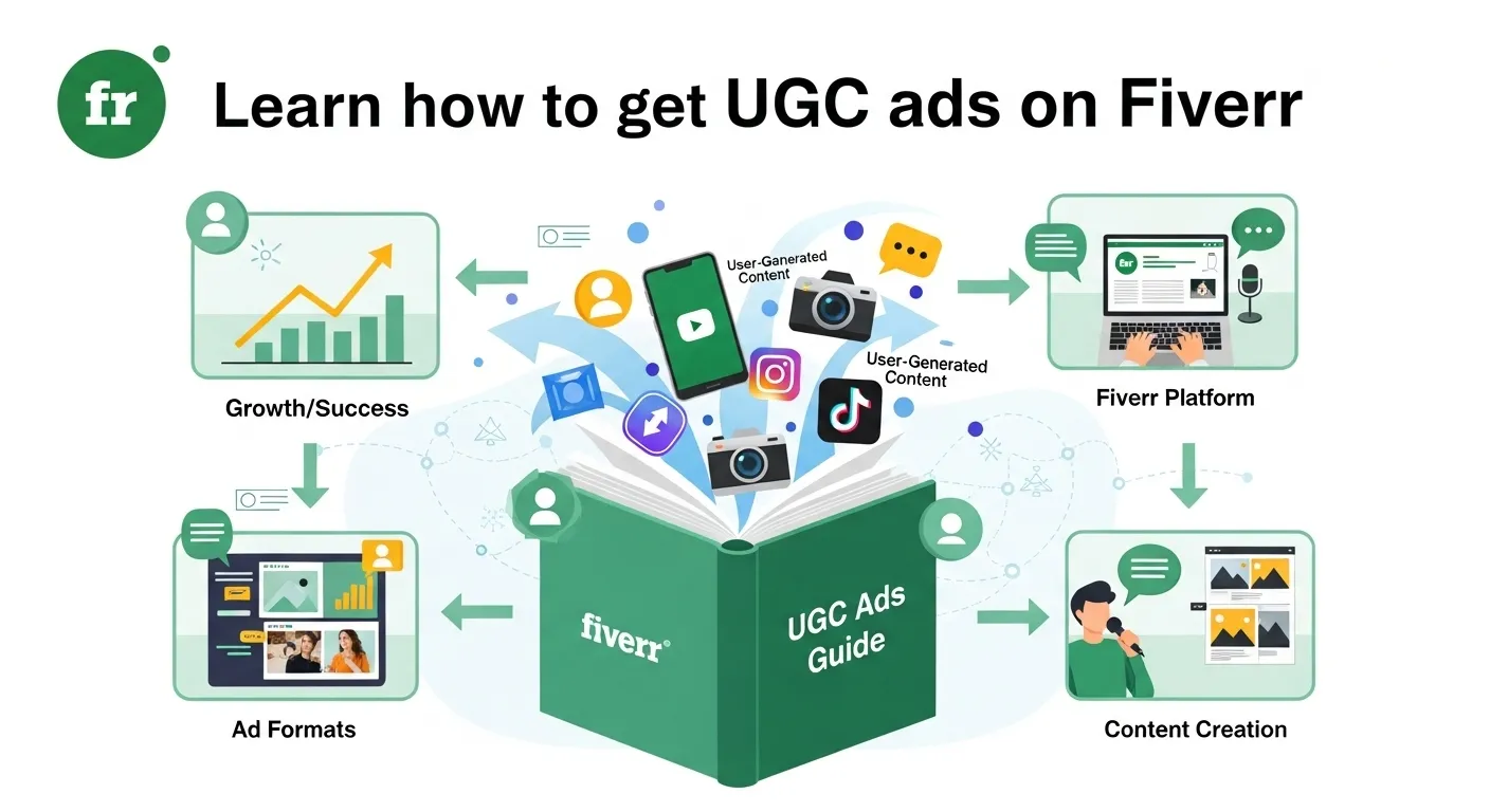 Learn how to get UGC ads on Fiverr