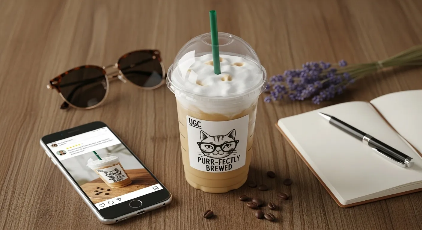 Starbucks UGC Ad Example